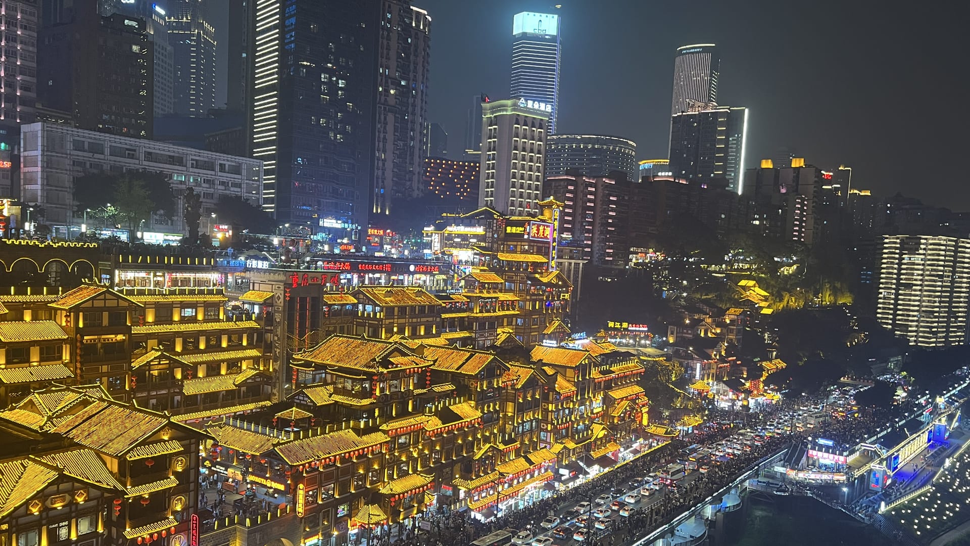 Chongqing er en af de kinesiske byer, som er ved at blive cool. Foto: Bolette Thomsen