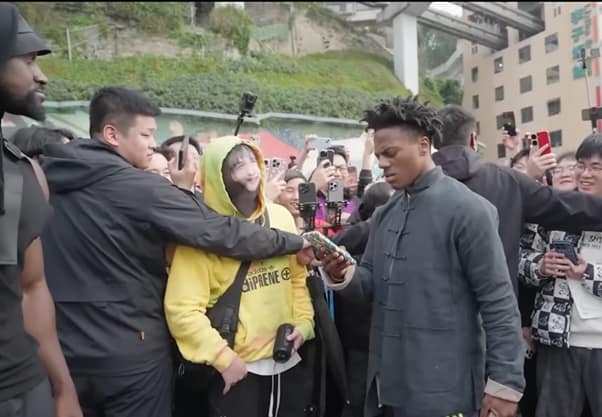 Youtuberen iShowSpeed i Kina