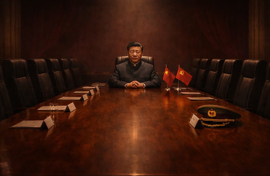 China Purges Military CCP Xi