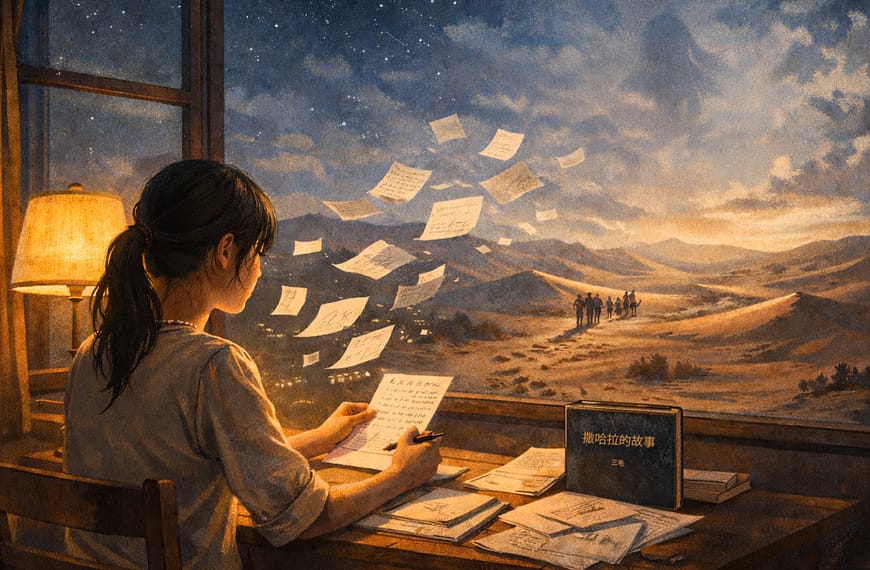 Unge kinesere mindes forfatter i frihedens, lighedens og kærlighedens navn